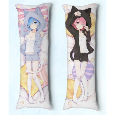 Travesseiro Dakimakura Re zero Rem 12